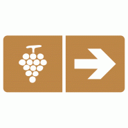 Panneau H23 - Présignalisation d'un itinéraire touristique - Gamme Innov - WP Signalisation Panneau H23 - Présignalisation d'un itinéraire touristique - Gamme Innov - WP Signalisation