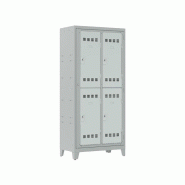 Bloc de 2 vestiaires visitable Monobloc Vinco Bloc de 2 vestiaires visitable Monobloc Vinco