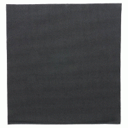 Serviette en ouate gaufré 2 plis noir 39x39cm - par 1200