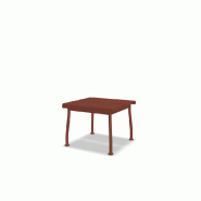 Table basse outdoor en métal FLANER - brique