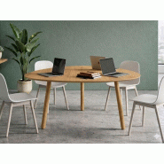 Table de réunion Triangle Mads bois massif Mobitec