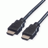 VALUE Câble HDMI High Speed avec Ethernet, noir, 10 m VALUE Câble HDMI High Speed avec Ethernet, noir, 10 m