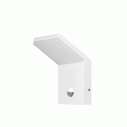Beneito & Faure Applique murale LED IP54 9W avec capteur de lumière blanche 2200K/2700K/3000K et détecteur de présence - blanc 8436590212004