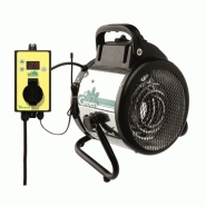 Chauffage électrique pour serre + thermostat - 2000 w, 230v