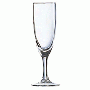 Coffret de 6 flûtes à champagne Arcoroc Princess, verre trempé 15 cl - transparent verre 9214167