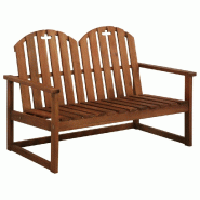 Helloshop26 - Banc de jardin meuble de patio d'extérieur terrasse 110 x 63 x 79 cm bois d'acacia solide 02_0011167 - Bois massif 3000612947769 Helloshop26 - Banc de jardin meuble de patio d'extérieur terrasse 110 x 63 x 79 cm bois d'acacia solide 02_0011167 - Bois massif 3000612947769