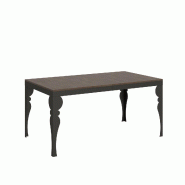 Itamoby Table Extensible 90X160/264 Cm Paxon Evolution Noyer Structure Anthracite - marron 8050598014486