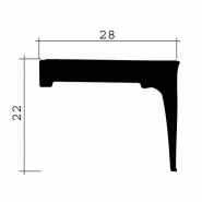 Joint caoutchouc pour chambre froide jcr-009_0