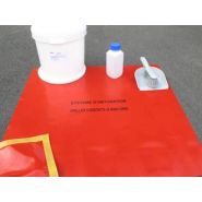 Kit d'intervention pour la prévention des déversements accidentels de produits polluants - adr v12 Kit d'intervention pour la prévention des déversements accidentels de produits polluants - adr v12
