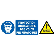 Panneaux adhésifs 300x75 mm dangers - ADPNG-TL08/DOPV_0