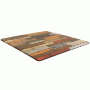 Plateau de table Topalit Smart Line 70x70 - PLANCHA ROUGE_0
