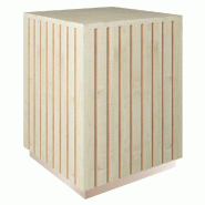 Podium haut Vertigo T03 MDF naturel et érable 45x45x60cm