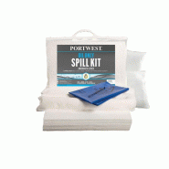 Portwest - Kit absorbant 50l pour hydrocarbures uniquement (Pack de 3) Blanc Taille Unique - blanc 5036108218981