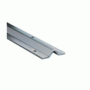 Rail à visser en v pour portails roulants longueur 3m largeur 65mm - MANTION - 20021vv/3 - 614241