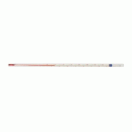 Thermomètre échelle int. Liquide rouge, -10/150 - Ref.: KJD007 Thermomètre échelle int. Liquide rouge, -10/150 - Ref.: KJD007