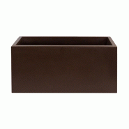 WellHome - Jardinière Rodr-i bronze 70x30x30cm - bronze WH13564