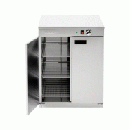 Armoire chauffante Buffalo 2 portes – Capacité 120 assiettes inox