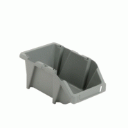 Bac à bec empilable et emboîtable 1 à 19 L - gris_0