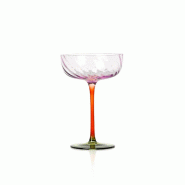 Bazar Bizar Verre à cocktail en verre 10.8x17.5 cm multicolore - multicolore CNSJ004GrAmPu