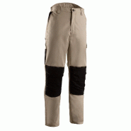 COVERGUARD Pantalon de travail Stretch Sergé CHONCO Beige XL - FR (50/52) - XL multicolore multi-matériau 5450564062603