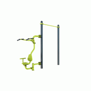 Station Combo 2-3 - Agrès extérieurs de sport avec barre de traction et pull-up, accessible PMR Station Combo 2-3 - Agrès extérieurs de sport avec barre de traction et pull-up, accessible PMR