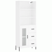 Helloshop26 - Buffet bahut commode armoire meuble de rangement organisateur cuisine salle de séjour salon haut 69,5 x 34 x 180 cm 02_0032618 - 300021 Helloshop26 - Buffet bahut commode armoire meuble de rangement organisateur cuisine salle de séjour salon haut 69,5 x 34 x 180 cm 02_0032618 - 300021