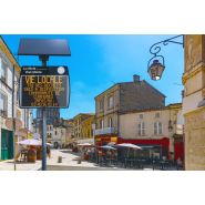 Journal électronique d'information municipale EVOCITY - Panneau lumineux solaire & électrique