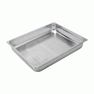 RM GASTRO Bac gastronorme perforé GN 2/1 - 100 en inox REDFOX - GND 2/1-100 - REDFOX - 0615402019712