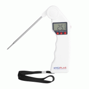 Thermomètre à sonde pliable Easytemp blanc | Hygiplas - J242