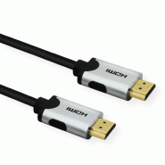VALUE Câble HDMI 10K Ultra High Speed, M/M, noir, 3 m_0