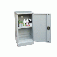Armoire de sécurité produits dangereux basse 1 porte 70 L - AL55