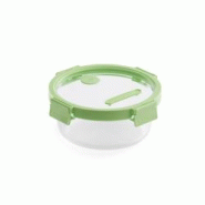 Boite hermétique de 950 ml en verre -  90.5 cl Vert Rond Verre Lékué 18.7x18.7 cm - vert 8710755884085