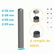 Borne anti bélier VULCAIN à remplir de béton