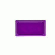 CAMBRO - 30PPCWSC-548/6 - (Lot de 6) Couvercle hermétique GN 1/3 - 17,6 x 32,5 cm - Violet - (Récipient non inclus) - violet plastique polypropylèn