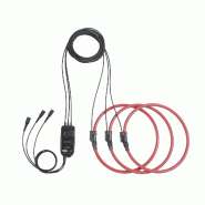 CHAUVIN ARNOUX - AmpFlex A130 - Capteurs flexibles d'intensités triphasées - 30-300-3kA/3V - Longueur 80cm - Sortie BNC isolée