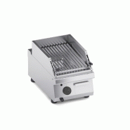 Cuistance Grill Pierre de Lave Gaz Professionnel Inox AISI 304 – Grillade Restauration 9 kW - gris 4GVP700G Cuistance Grill Pierre de Lave Gaz Professionnel Inox AISI 304 – Grillade Restauration 9 kW - gris 4GVP700G