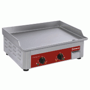Diamond - Plaque à snacker électrique, double, surface en acier inox - réf. FTE-60/XC - gris inox AKS-FTE-60/XC