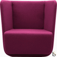 Fauteuil Softline Basket- 1 place - Feld rose 629, Standard