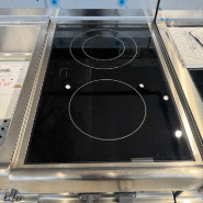 Rechaud professionnel vitrocéramique à poser 2 zones de cuisson Série 650 | Destockage Technitalia - Y6540PVE