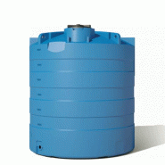 Réservoir rotomoulé polyéthylène - 7 500L aérien - qualité alimentaire, anti-UV, opaque Réservoir rotomoulé polyéthylène - 7 500L aérien - qualité alimentaire, anti-UV, opaque