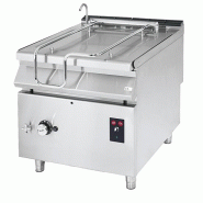 Sauteuse basculante gaz cuve inox motorisée avec capacité 120 l pui... - PVS90120BRGIM