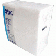 Serviettes 30x40 1/6 2Fls Blanc P&P 2x150un - 651T221121.4