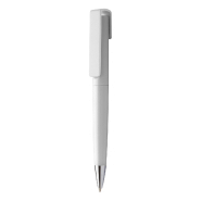 Stylo à bille twist en plastique - large clip pour impression - encre bleue Stylo à bille twist en plastique - large clip pour impression - encre bleue
