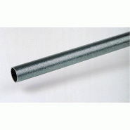 Tube Ø32mm long. 300cm - épaisseur du tube 1,2mm - gris martelé en acier
