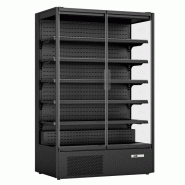 Vitrine réfrigérée libre service murale Marco 1.3 - 1292 L, 1310x740x2010 mm, refroidissement forcé