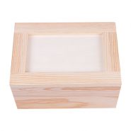 231.29 - distributeur de serviettes mini servis cm naturel bois - garcia de pou - 15x11x8cm