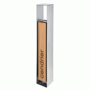 Cendrier Lotan 900 Mégots - Inox 304 ou 316L - Compact HPL Cendrier Lotan 900 Mégots - Inox 304 ou 316L - Compact HPL