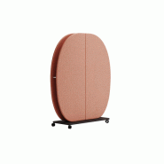 Cloison acoustique amovible bureau - cloison-arrondie-160-x-50-cm Cloison acoustique amovible bureau - cloison-arrondie-160-x-50-cm