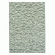 HENDI Set de table, motif géométrique - set, Vert, 6 u., 450x300mm - vert plastique 597934