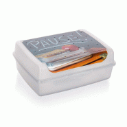 Keeeper - Boîte de rangement transparente 17 x 13 x 7 cm - transparent plastique KEE1059 Keeeper - Boîte de rangement transparente 17 x 13 x 7 cm - transparent plastique KEE1059